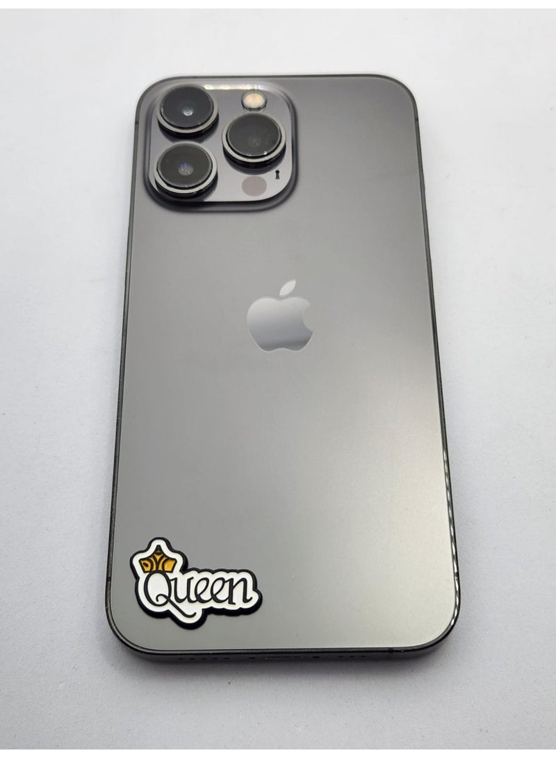 Kipfy Queen Script Logo  Metal Sticker  Decorative Travel Theme Badge for mobile,laptop Backpacks,Accessories Fans Stickers Display for I pad,and Collectors Walls, Doors, Cars, Trucks, Motorcycles Fridge - Image 3